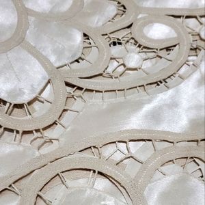 Embroidered Square Tablecloths